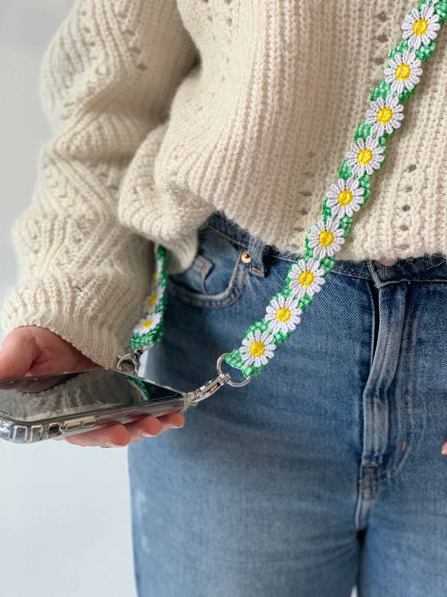 Lang telefoon koord Daisy Green